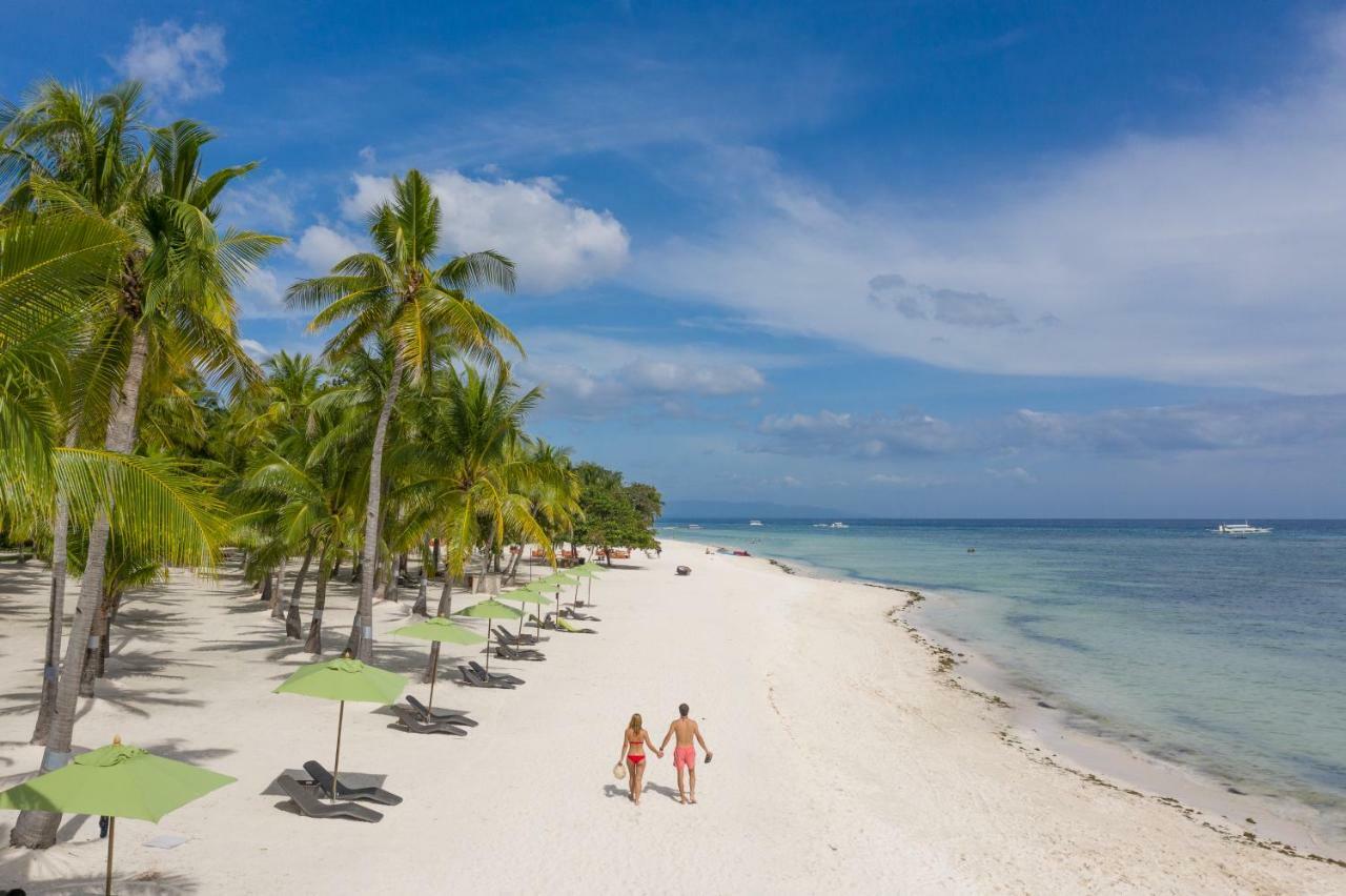 Oceanica Resort Panglao, Bohol Екстериор снимка Beach at the resort